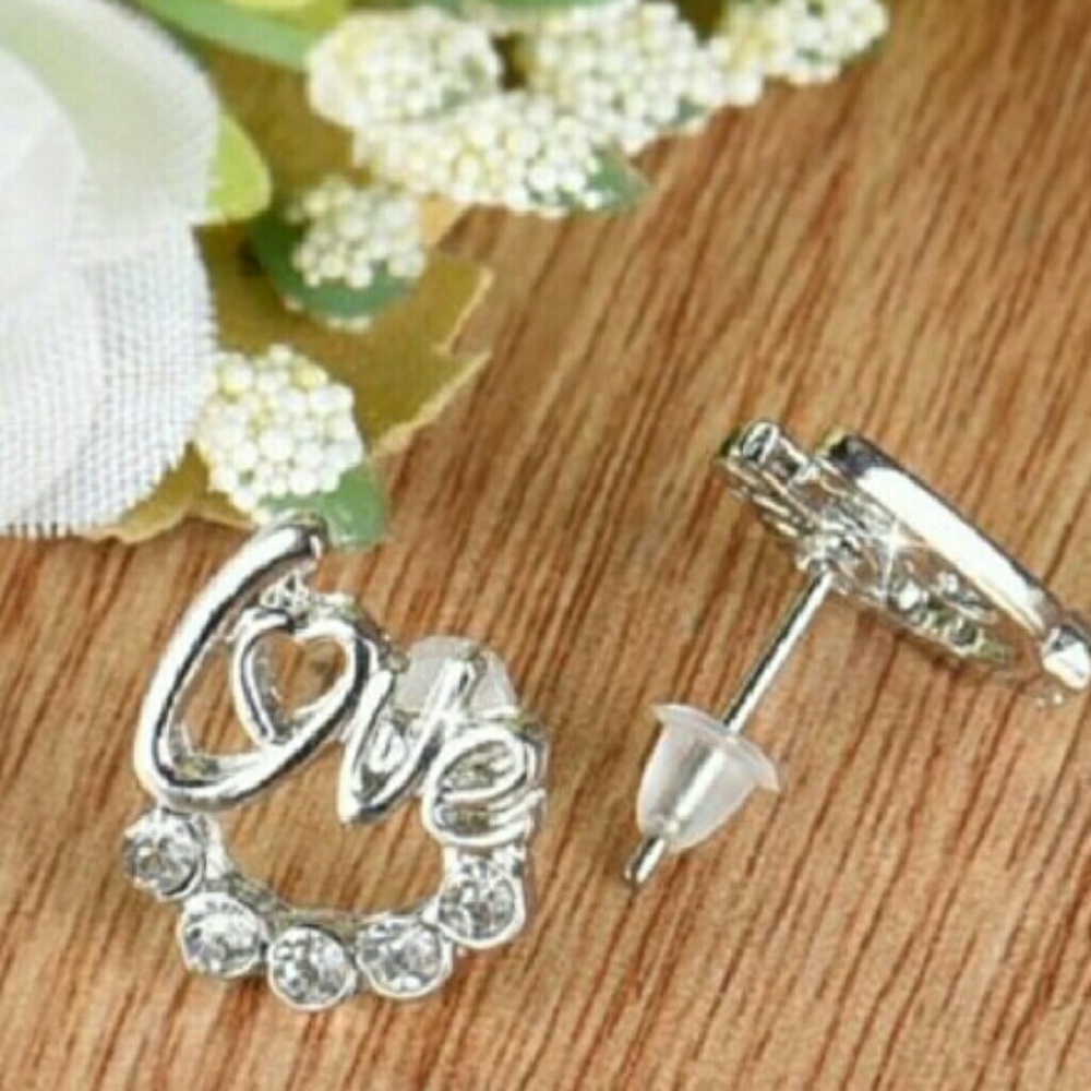Love Crystal Earrings